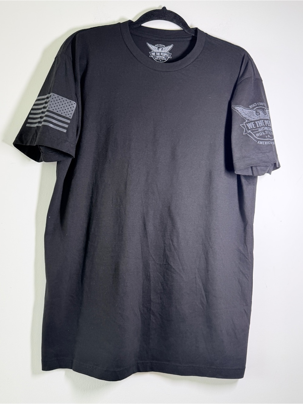We The People Holsters Covert Freedom Short Sleeve Men T Shirt L Black Charcoal